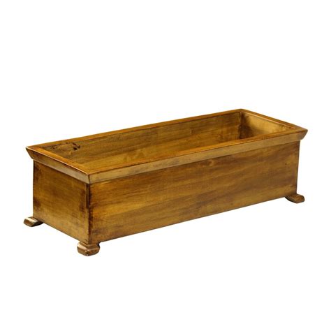 Antique Revival Pine Planter Box And Reviews Wayfair