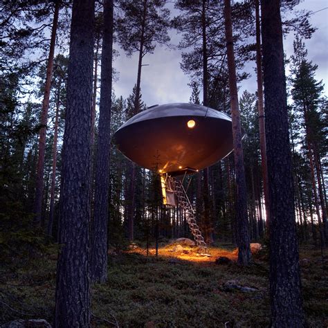 3 Awesome Treehouses You Will Want To Sleep In At Sweedens Treehotel