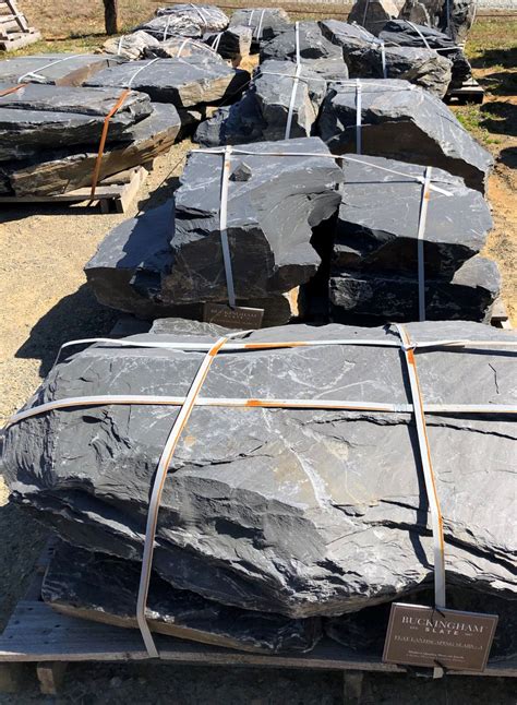 Black Slate Boulders Quarry And Kiln Inc
