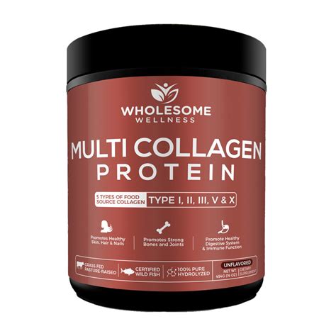 Multi Collagen Protein Powder - Wholesome Wellness
