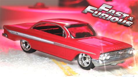 Hot Wheels 61 Impala Fast And Furious Premium Motor City Muscle