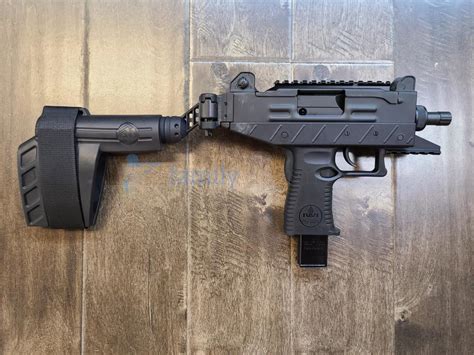 Iwi Us Inc Uzi Pro Pistol Semi Automatic 9mm 45 Barrel Threaded