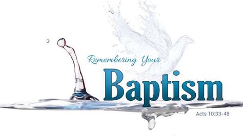 Remembering Your Baptism: A Memorable Event | Sermons | FUMC Hurst TX