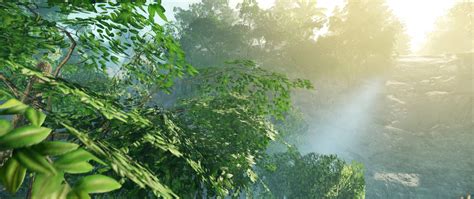 Cryengine Showcase Animation Art Of Cryengine Jungle Waterfall