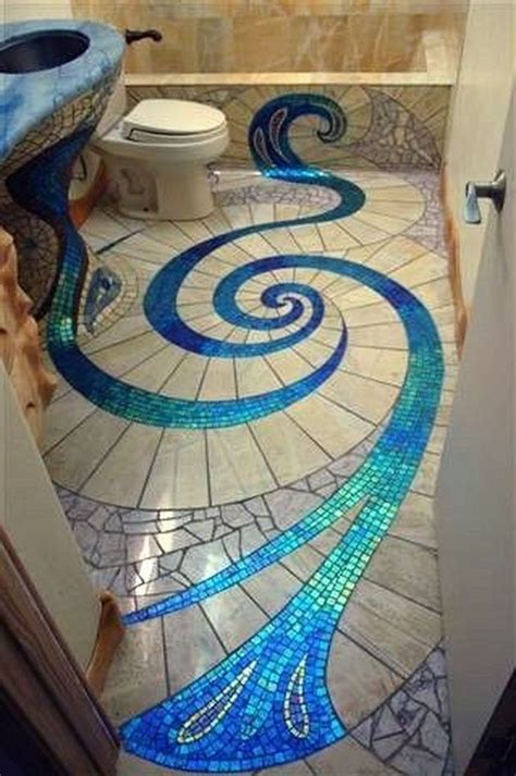 44 stylish mosaic floor ideas for your home interior mosaic bathroom tile mosaic art mosaic