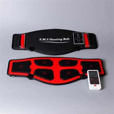 Slimming Massage Belt Heat Electric Pulses Tone Abdominal Muscle Stimulator Ems Acupuncture Tens