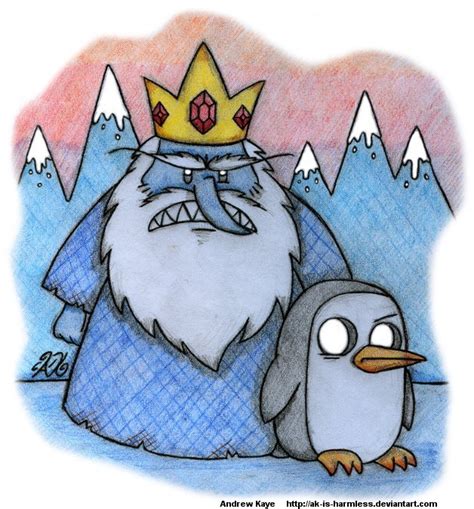 Adventure Time Ice King By Ak Is Harmless On Deviantart