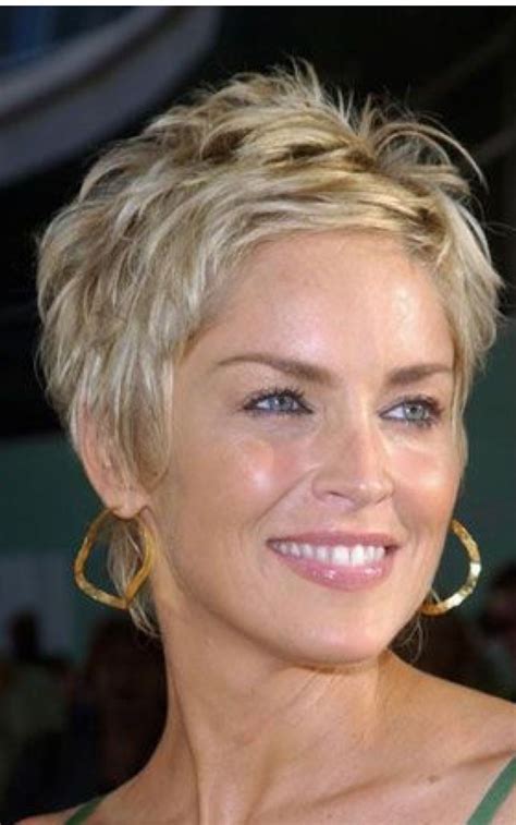 27 03 2018 erkunde vesna lasbachers pinnwand sharon stone. Shaggy Frisuren, Schnelle Frisuren, Feines Haar ...