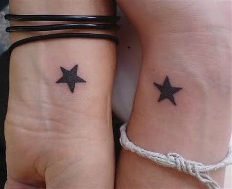 Beautiful star glitter tattoo design drawn precisely on wrist. 60+ Best Wrist Star Tattoos