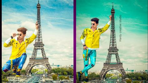 Eiffel Tower Photo Manipulation How To Edit Photos In Picsart