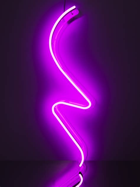 Neonplus Abstract Squiggle Pink Led 2 Kemp London Bespoke Neon