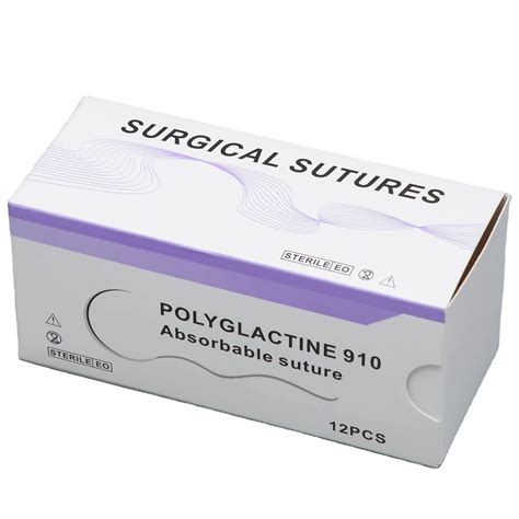 Absorbable Suture Polyglactine Pgla 910 Surgical Suture Vicryl