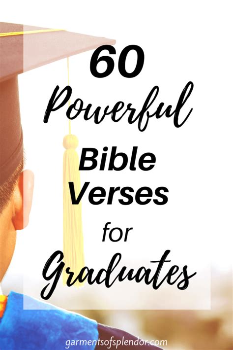 60 Inspiring Bible Verses For Graduates With Free Printable Cards