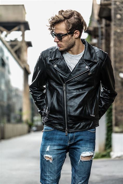 Mens Outfits Mens Leather Jacket Styles Guide 3 Leather Jacket