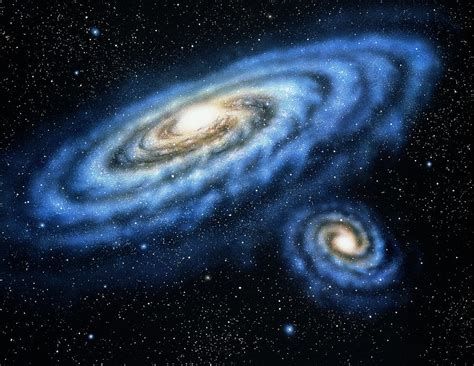 Spiral Galaxy In Space By Bavaria