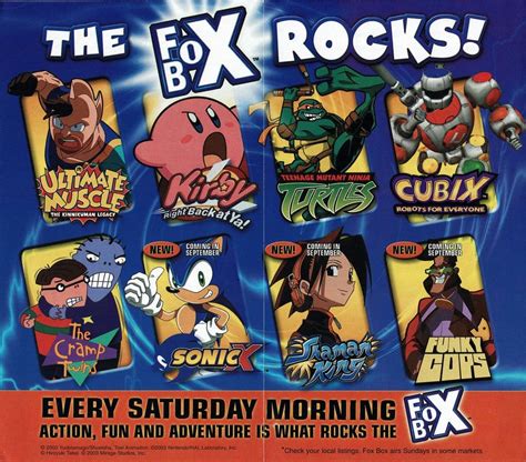 Waking Up Early On Saturday To Watch The Fox Box Nostalgia