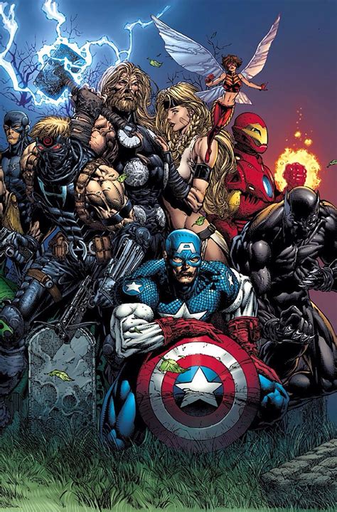 Ultimate Avengers By David Finch Comics Marvel With Images