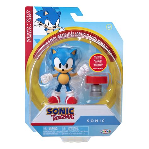 Jakks Pacific Sonic The Hedgehog 30th Anniversary Sonic With Spring 4