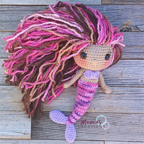 Amigurumi Mermaid Doll Crochet Free Pattern Amigurumi