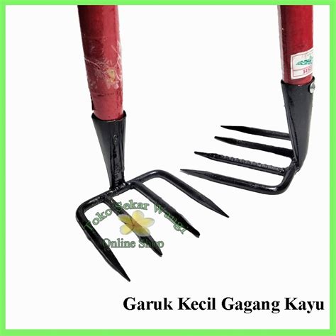 Jual Garukan Sampah Besi Garbu Tanah Kebon Got Garuk Alat Berkebun