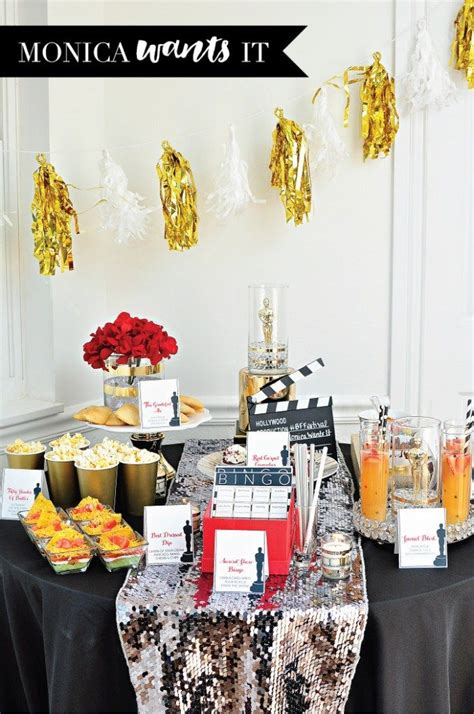 5 Steps To A Fabulous Oscars Viewing Party Revel And Glitter Oscar