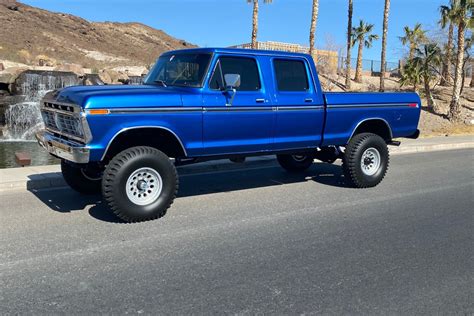 This 77 Ford Crew Cab High Boy 4x4 Is A Well Built Specimen