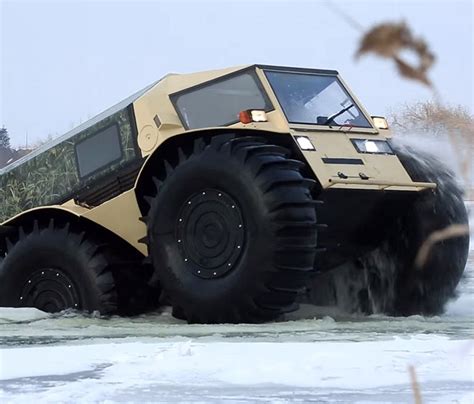 the sherp a russian all terrain vehicle that s pretty much unstoppable all terrain vehicles