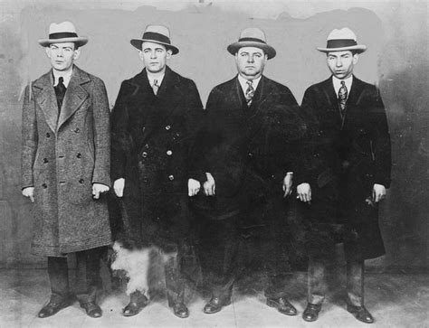 Mobster 1920s Gangsters Mafia