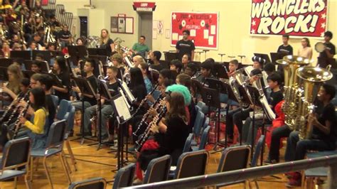 Cms West Band Fall Concert 2015 Youtube