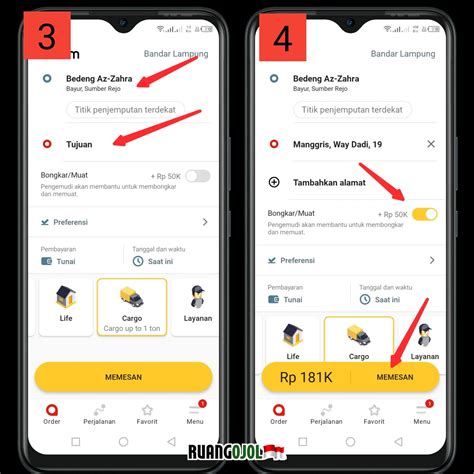Cara Pesan (Order) Maxim Kargo untuk Kirim Barang Dalam Jumlah Besar!