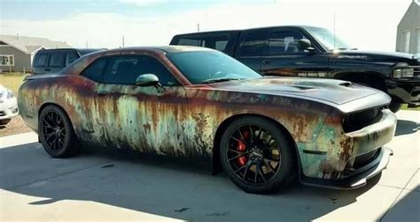 Check spelling or type a new query. Rusty crusty wrapped Hellcat | Autos folieren, Muskelautos ...