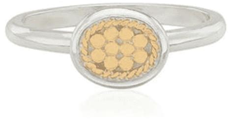 Anna Beck Rg10239twt Stacking Ring In White Lyst