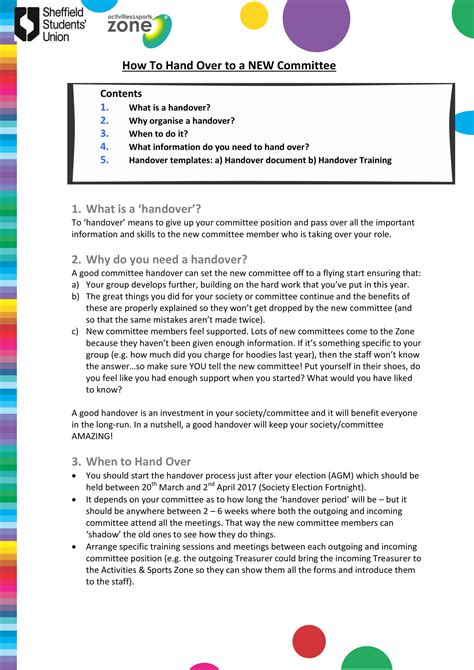 Handing Over Notes Template New Professional Template