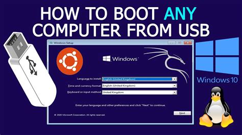 How To Boot From Usb To Windows 10 Recovery Menu Or To Installation