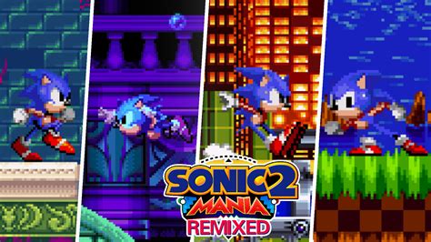 Sonic 2 Mania Remixed Sonic Mania Mods