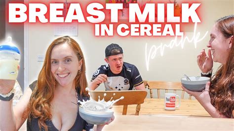 Breastmilk In His Cereal Prank He Was So Mad Youtube