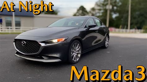 2020 Mazda Mazda3 Select At Night Exterior And Interior Lights Youtube