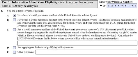How To Fill Form N 400 Application For Naturalization Complete Step