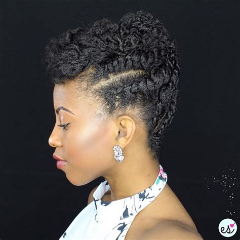 75 most inspiring natural hairstyles for short hair in 2017