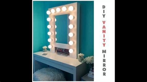 How To Build Your Own Hollywood Vanity Mirror Wlights Easy And