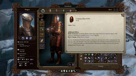 Monks as a class, start with a plus one to their stealth, athletics, and survival skills. Crimson Helm Enchantment at Pillars of Eternity 2: Deadfire Nexus - Mods and Community