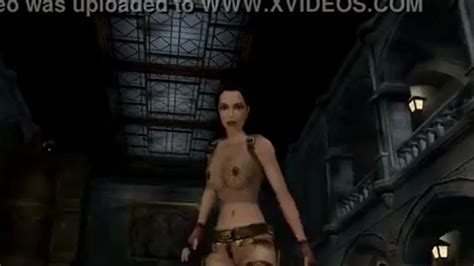 Lara Croft Naked In Tomb Raider Anniversary Uououou