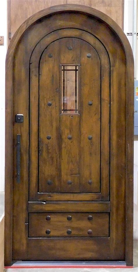 Door With Peep Window La Puerta Originals Arched Entry With Grilled