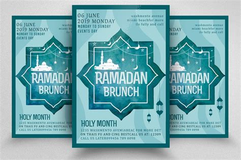 Ramadan Flyer Flyer Template Ramadan Flyer