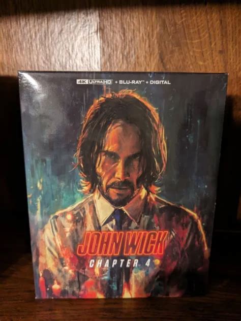 John Wick Chapter 4 4kblu Ray 2023 Walmart Exclusive No Poster 13