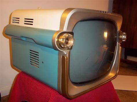 Vintage 1957 Zenith Portable Television Vintage Electronics Vintage
