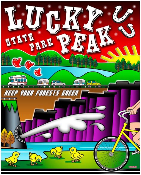 The Art Of Chuck Trunks Trunks Art Gets Lucky With Lucky Peak