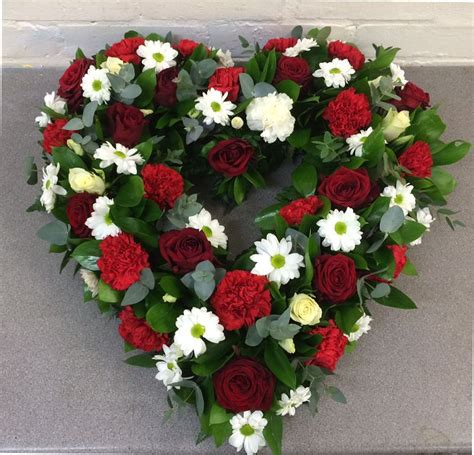 A beautifully designed gift basketis another wonderful option for. Red White Open Heart|Blossom Florists for a Stunning Range ...
