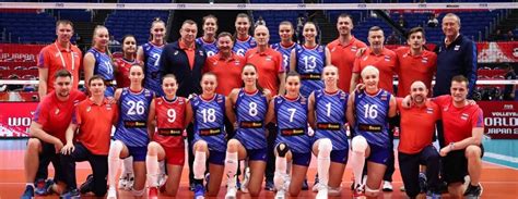 Russia National Team Timeline Women Volleybox