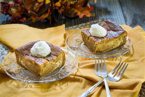 Smooth Creamy Pumpkin Cheesecake Swirl Bars Hostess At Heart